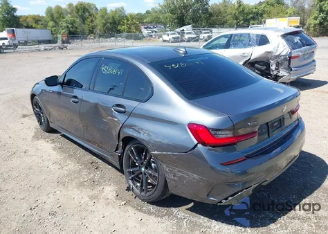 2021 BMW 3 Series 330E xDrive из США, поврежденный, VIN 3MW5P9J03M8C12629
